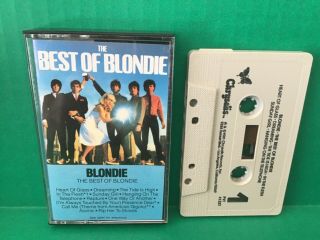 Blondie - The Best Of - 1981 Rock Cassette Tape (rare Oop)