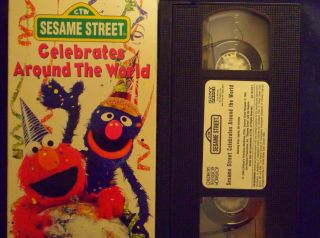 Sesame Street - Celebrates Around The World [vhs] Rare Like
