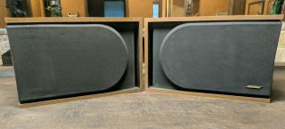 Bose 4.  2 Series Ii Direct Reflecting Speakers 2 Wood Bookshelf Rare