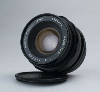 Graflex 6x6 Norita 66 55mm F/4 Wide Angle Lens Noritar W/ Caps Rare