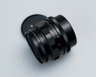 GRAFLEX 6x6 NORITA 66 55mm f/4 Wide Angle Lens Noritar w/ Caps RARE 3