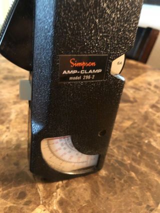 Simpson Amp Clamp Model 296 - 2 2