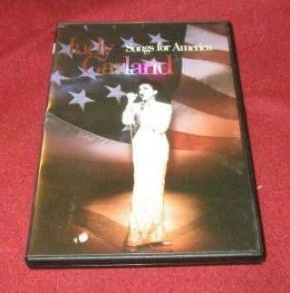 The Judy Garland Show - Songs For America Rare Oop Pioneer Artists Dvd