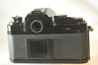 Nikon FA F - A Black RED D DEMO 35mm Film analog SLR camera body RARE 2