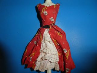 Vintage Barbie Clothes - Vintage Barbie 1606 Garden Tea Party Dress