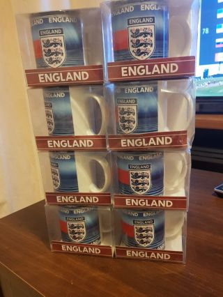 England 2003 Official Fa Mug Rare Collectable World Cup Gift Football St.  George