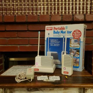Rare Toy Story Vintage 1990 Playskool Portable Baby Monitor 5590 Receiver