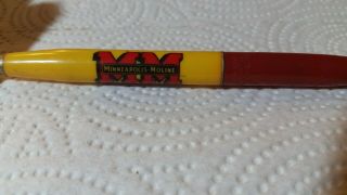 Antique " Minneapolis - Moline Beaver,  Ohio " Ritepoint Mechanical Pencil