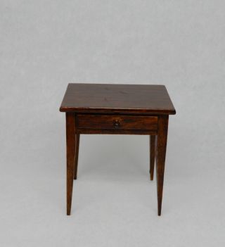 Vintage End Table Dollhouse Miniature 1:12