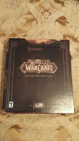World Of Warcraft Collectors Edition Box Classic Vanilla Vintage Rare Wow