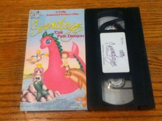 Serendipity The Pink Dragon Rare & Oop Animated Movie Just For Kids Video Vhs