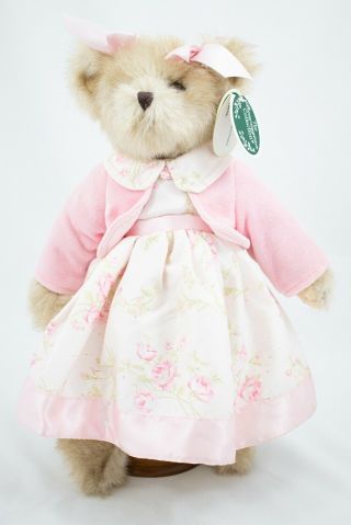 Bearington Bear Rebecca Rosebud Collectible Series Limited Spring Easter Rose