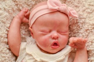 Reborn Baby Girl Emma By Natalie Scholl Rare