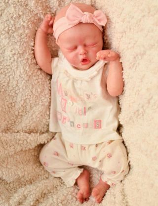 Reborn Baby Girl Emma By Natalie Scholl Rare 2
