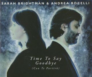 Sarah Brightman & Andrea Bocelli - Time To Say Goodbye - Rare Cd Single