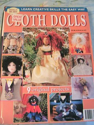 Cloth Dolls Zealand Rare & Oop Cloth Doll Patterns Epb Fiona Pmc Willis,
