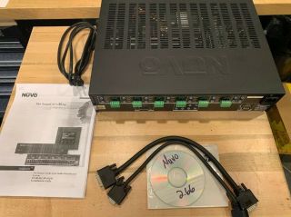 Nuvo NV - I8GX Rare 8 Zone Expander Amplifer With Link Cables 3