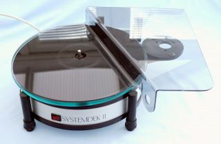 Dunlop Systemdek 11 Turntable Fitted With Rare Hinged Dust Cover
