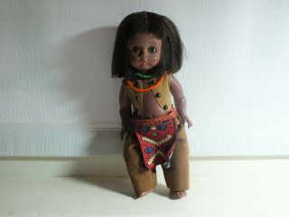 Vintage 1967 Madame Alexander,  Indian Boy 8 " Doll