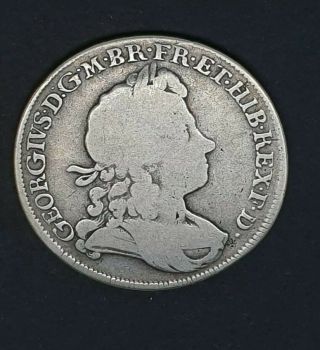 George I Half - Crown 1720 Rare Halfcrown Silver Half Crown Coin 2 1/2 Shillings