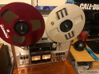 RARE PIONEER RT 1020H 4 TRACK 10.  5 Inch STEREO REEL TO REEL TAPE DECK RECORDER 3
