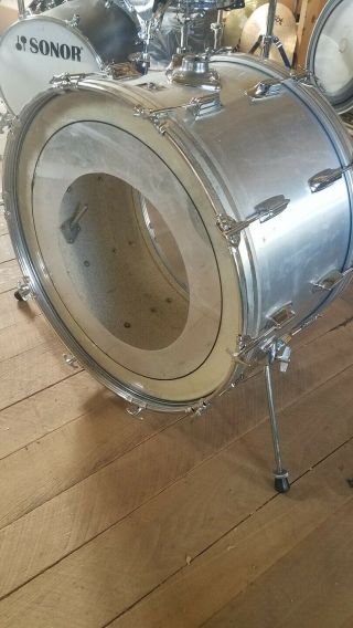 Vintage Tama Imperialstar 24 X16 Monster Bass Drum Japan Rare 10 Lug