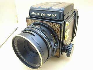 Rare Mamiya Rb67 Pro S Golden Lizard Limited,  127mm F3.  8 Lens Limited 300 Unit