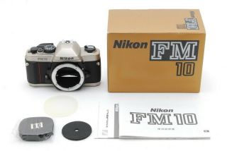 【Rare 】Nikon FM10 35mm SLR Film Camera From Japan 863 2