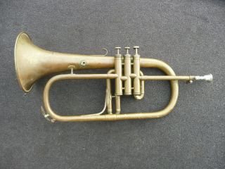 Rare French Flugelhorn By Couesnon Paris - Made In 1934 - Great Player
