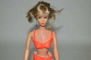 Vintage 1967 Silver Ash Blonde Tnt Twist N Turn Barbie 1160 Japan