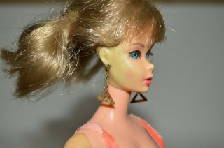 Vintage 1967 Silver Ash Blonde TNT Twist N Turn Barbie 1160 Japan 2