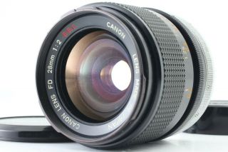 Rare【near Mint】 Canon Fd 28mm F/2 S.  S.  C Ssc Wide Angle Lens For Slr From Japan