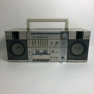 RARE Vintage JVC PC - R11 Boombox GhettoBlaster Cassette 3