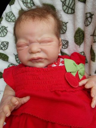 Rare Reborn Baby Girl Doll Miracle By Laura Lee Eagles