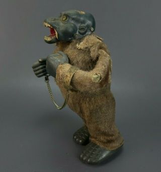 Rare Vintage Marx King Kong Wind - Up Toy -.  Very Very Scary