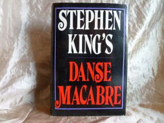 Stephen King - Danse Macabre - Uk 1981 First Edition Macdonald Hardcover - Rare