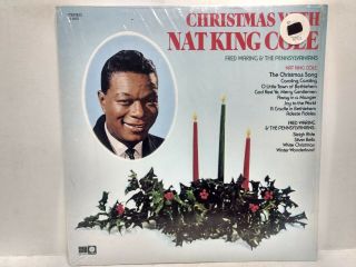 Rare Nat King Cole Christmas With Capitol Vinyl Record Lp2167