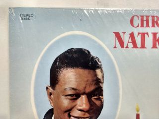 Rare Nat King Cole Christmas With Capitol Vinyl Record lp2167 2