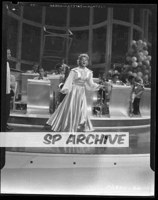 Rare 1940s 4x5 Negative Movie Tv Comedian Actress Betty Hutton 10
