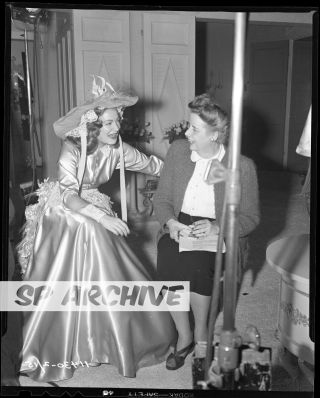 Rare 1940s 4x5 Negative Movie Tv Comedian Actress Betty Hutton 06