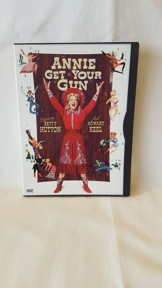 Annie Get Your Gun Dvd Region 1 Snapcase Edition Rare