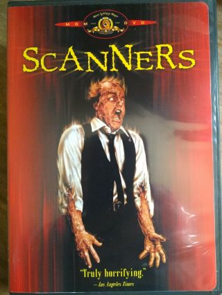 Scanners (1980 - Dvd 2001) Director David Cronenberg,  - Rare - Ships