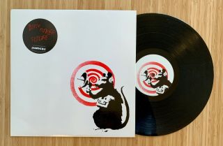 Banksy Art Radar Rat Dirty Funker Future Vinyl Record Lp Pow Authentic Rare 2008