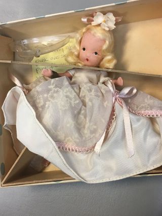 Vintage 1940s Nancy Ann Storybook Doll Bisque 155 Cinderella Ball