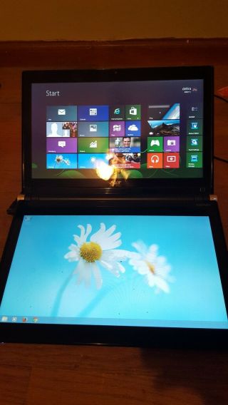 Acer Iconia 6120 Dual Touch Screen 8gb 750gb Hdd 14 " Core I5 2.  66ghz Win 8 Rare