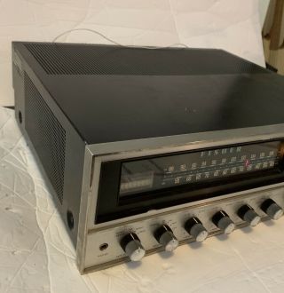 RARE Vintage Fisher 601 Stereo or Quadraphonic Receiver,  2 Zones,  & 2