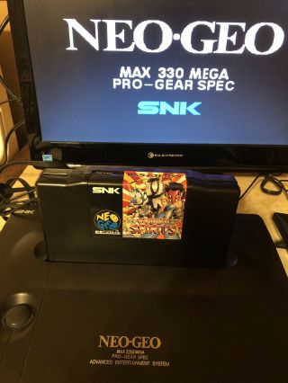 Neo Geo Aes Console Japanese System With Samurai Spirits Game Snk Rare