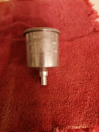 Coleman Vintage All Metal Funnel,  With Filter.  1960s - 70s