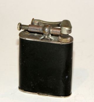 rare 1920s art deco sterling silver enamel sarastro liftarm watch lighter flawed 3