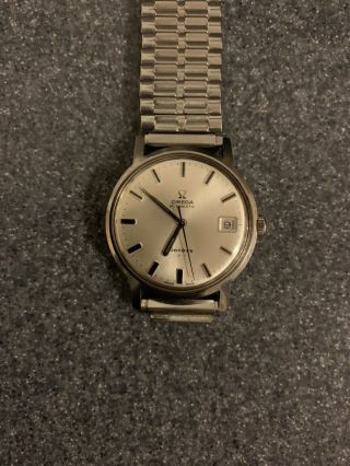 Rare Vintage Gents Omega Automatic Geneve Watch 1970s